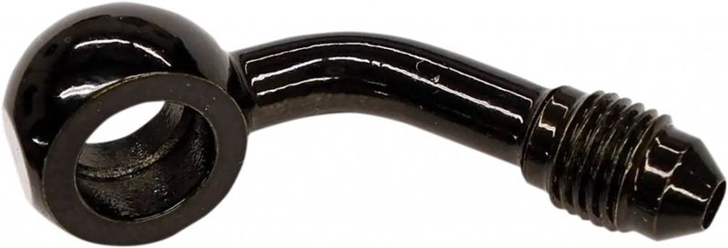 Banjokoppling Magnum Shielding AN3 60°/10 mm Black Pearl
