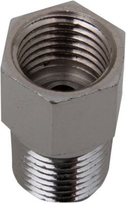 Nippel bromsslang Drag Specialties 1/SNPT 3/8-24 krom stål