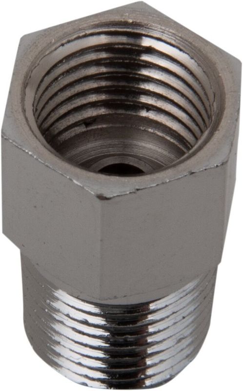 Nippel bromsslang Drag Specialties 1/SNPT 3/8-24 krom stål
