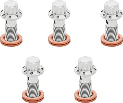 Bultar Arlen Ness 12 00-07 3/8-24 titan polerad (5-pack)