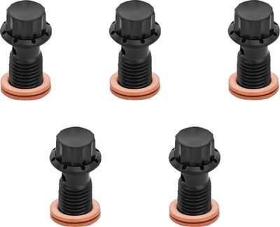 Bultar Arlen Ness 12 dubbel (5-pack) titan/svart