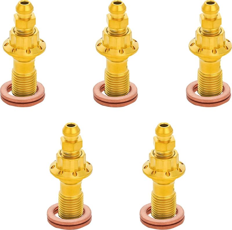 Bultar Arlen Ness 12 titan fram guld (5-pack)