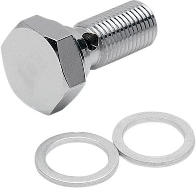 Banjoskruv Drag Specialties 24 7/16 3/8 krom stål