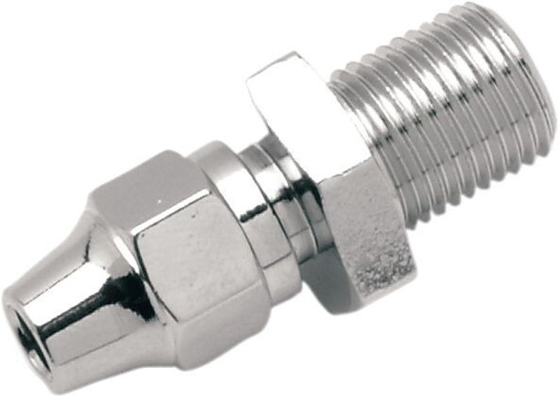 Nippel bromsslang Drag Specialties 24 7/16 krom rak