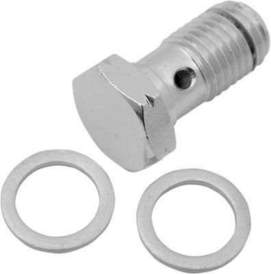 Banjoskruv Drag Specialties 1.25 10MM krom stål