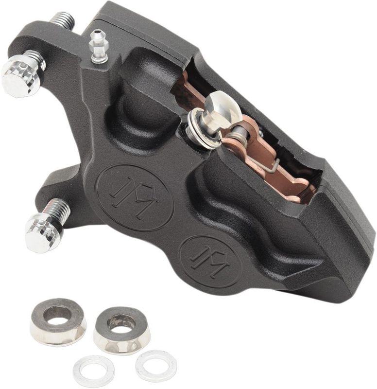 Bromsok fram Performance Machine PM 4 137x 4b 11.5 vänster svart matt blank