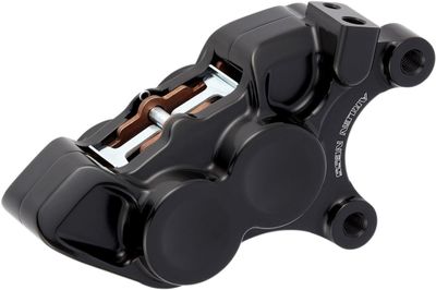 Bromsok kolv fram Arlen Ness 4 höger Softail 15-26 svart