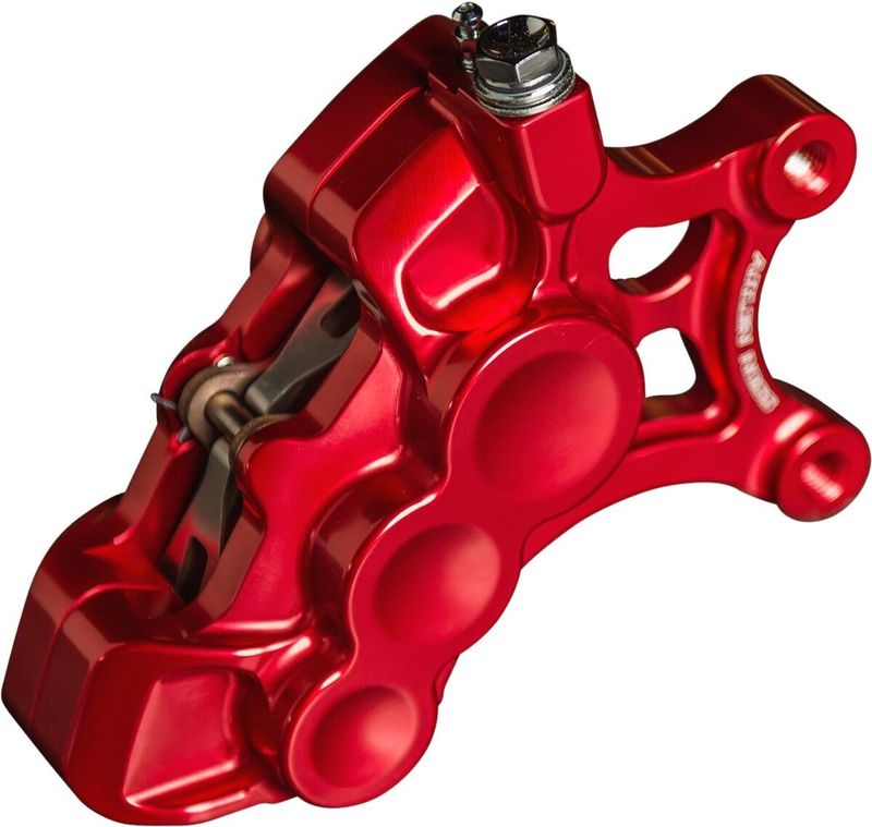 Bromsok kolv Arlen Ness 6 11.8LH 11.8 H-D 08-24 röd