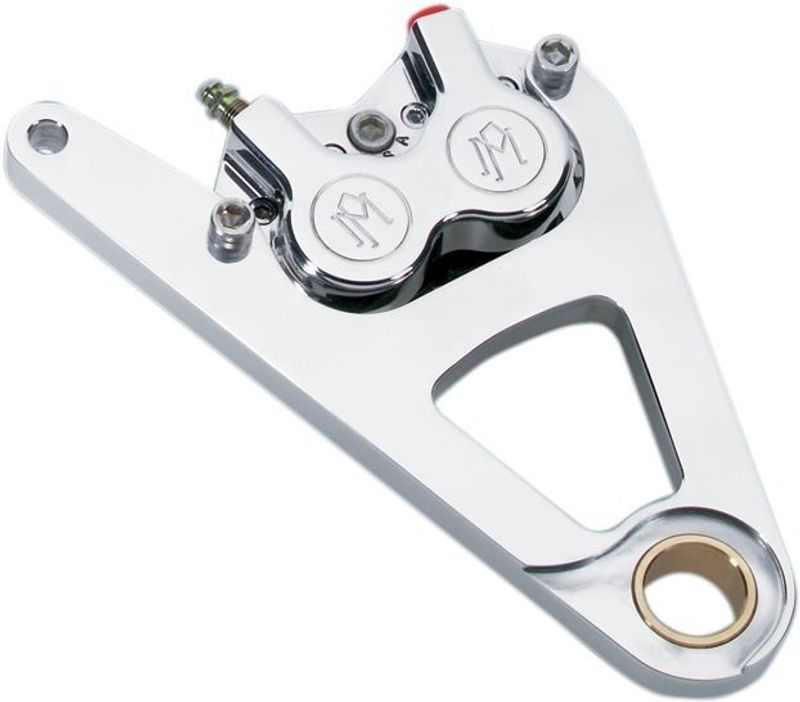 Bromsok Performance Machine enkel krom fram Softail 00-07