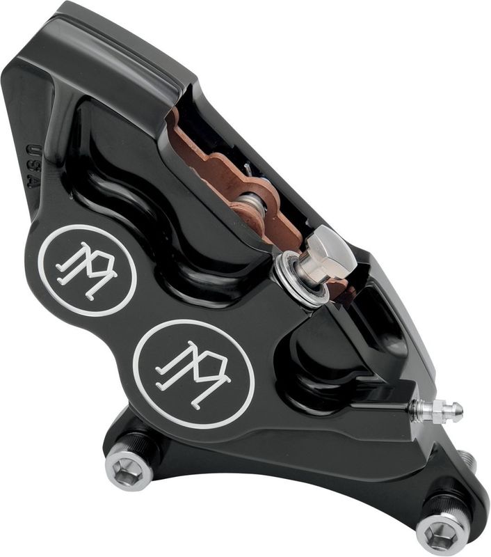 Bromsok fram Performance Machine PM 4 137x 4b 11.5 vänster svart anodiserad 0053-2915-BM