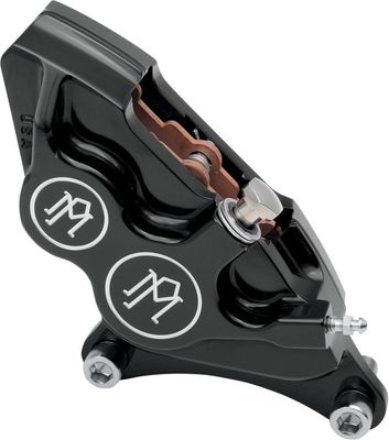 Bromsok fram Performance Machine PM 4 137x 4b 11.5 höger Right front Big Twin, XL svart