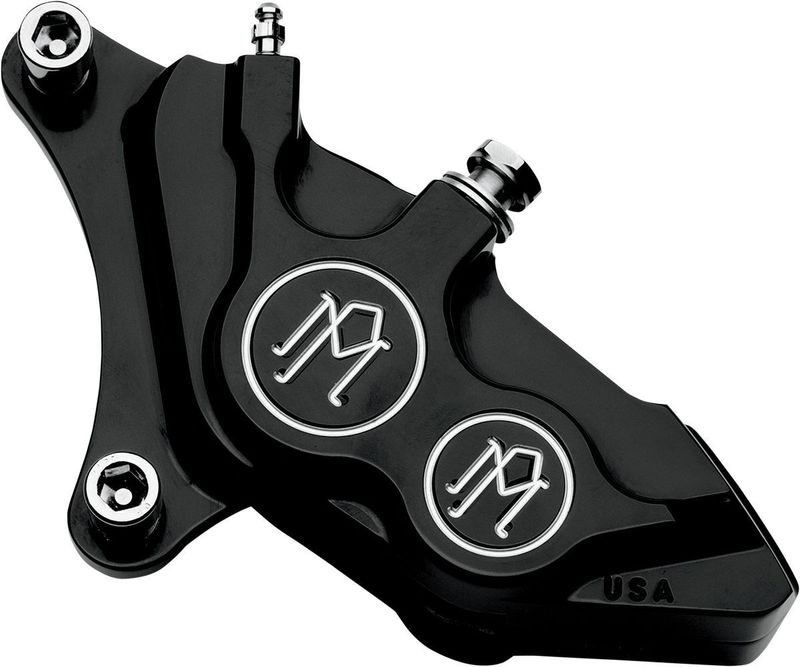 Bromsok fram Performance Machine PM 4 137x 4b 11.5 vänster svart anodiserad 0053-2919-BM