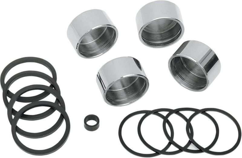 Renoveringssats bromsok Drag Specialties Front Softail 08-14, Dyna 08-15