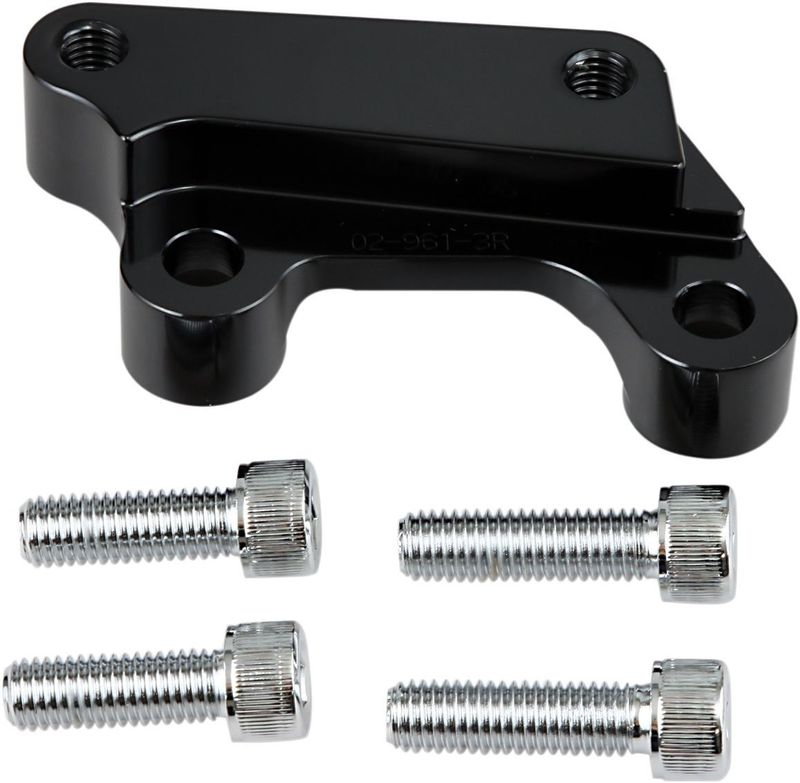 Fäste adapter Arlen Ness 14" höger svart FLT/Touring 08-26
