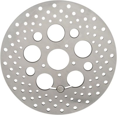 Bromsskiva fram Drag Specialties 11,8" rostfritt stål Touring 08-14