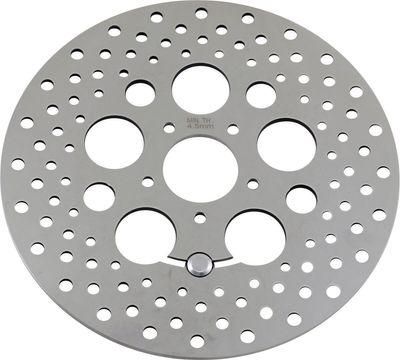 Bromsskiva Drag Specialties fram rostfri 11.8" FLT 08-13