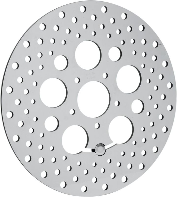 Bromsskiva Drag Specialties fram rostfri 11.8" FLT 08-13