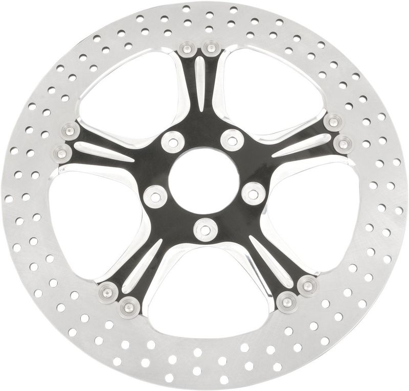 Bromsskiva Performance Machine Two-Piece Wrath flytande fram H-D 00-23