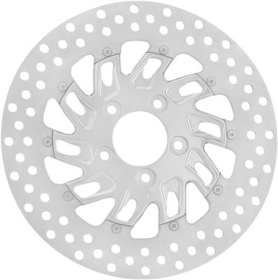 Bromsskiva Performance Machine Two-Piece aluminium krom H-D 06-upp