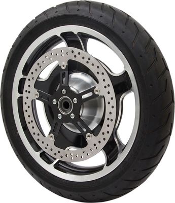 Bromsskiva fram Arlen Ness 15" vänster Left front Dyna 00-05 m.fl.