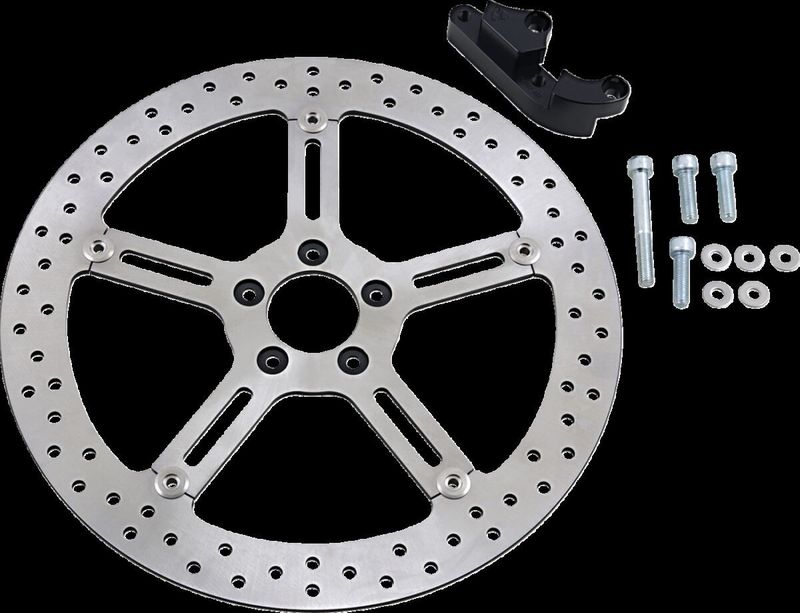 Bromsskiva fram Arlen Ness 15" höger Right front Dyna 00-05 m.fl.