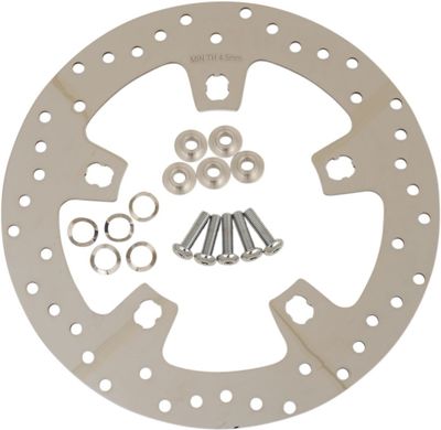 Bromsskivor fram Drag Specialties 11.5 polerad Touring 00-07