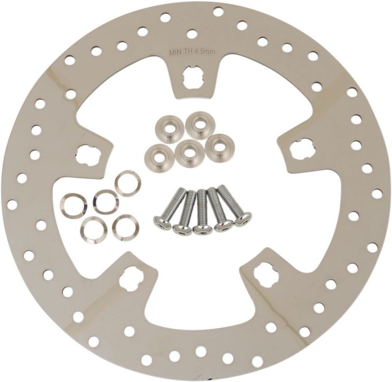 Bromsskivor fram Drag Specialties 11.5 polerad Touring 00-07