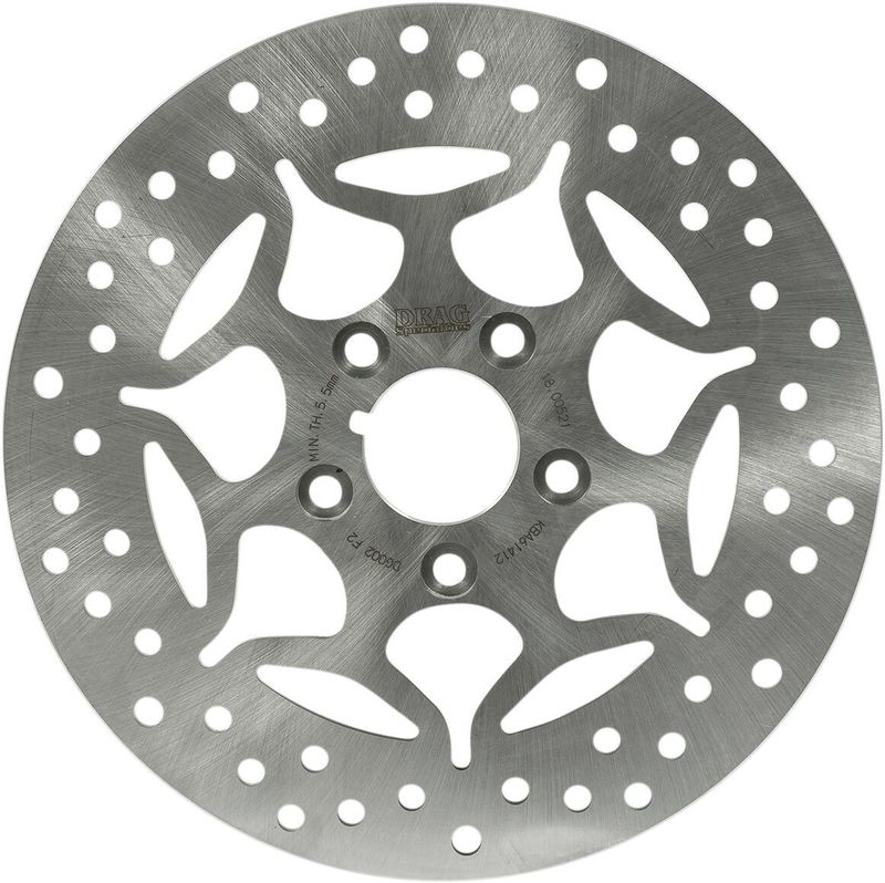 Bromsskiva Drag Specialties F fast rund H-D 78-99 DG002F2