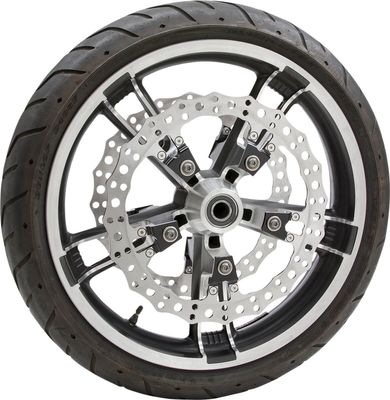 Bromsskiva Arlen Ness Jagged Brake Spoke flytande vänster Touring 14-24, Trike 21