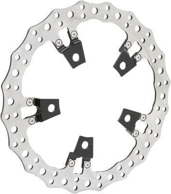 Bromsskiva Arlen Ness Jagged Brake Spoke flytande vänster Touring 14-24, Trike 21
