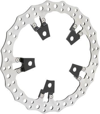 Bromsskiva Arlen Ness Jagged Brake Spoke flytande höger Touring 14-24, Trike 21