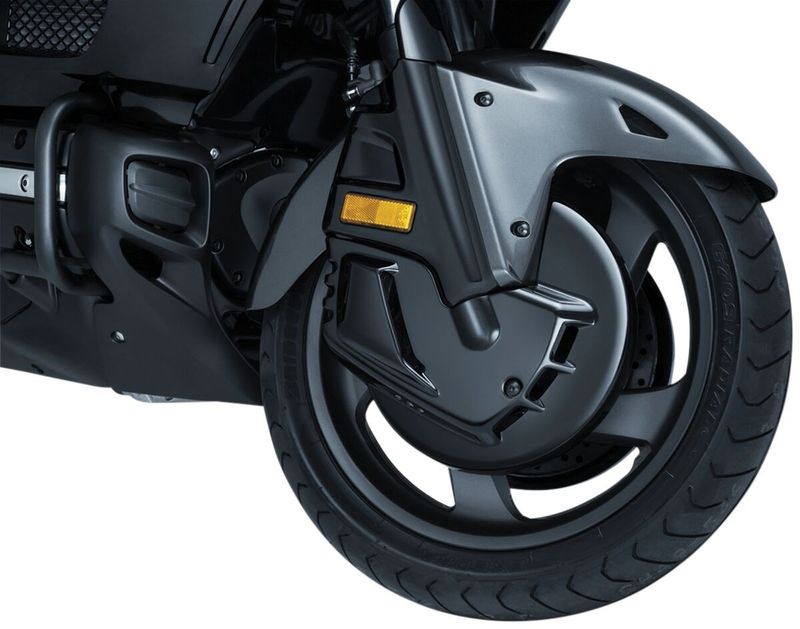 Kåpor bromsskiva Kuryakyn svart Honda 01-17