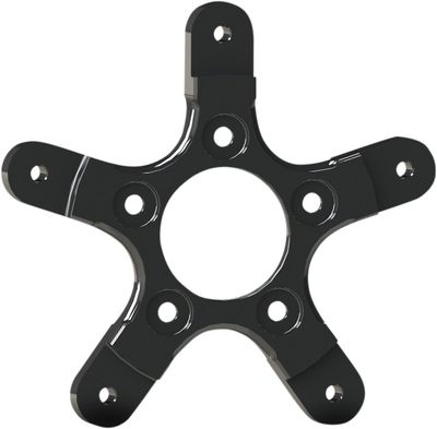 Adapter bromsskiva Arlen Ness svart anodiserad