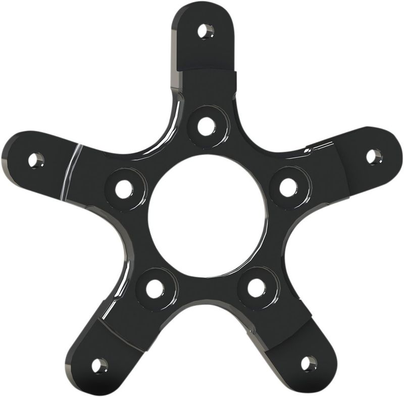 Adapter bromsskiva Arlen Ness svart anodiserad