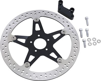 Bromsskiva Arlen Ness Brake L F 14" flytande FLT/Touring 08-13