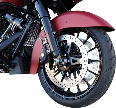 Bromsskiva Arlen Ness Brake R F 14" flytande FLT/Touring 08-13