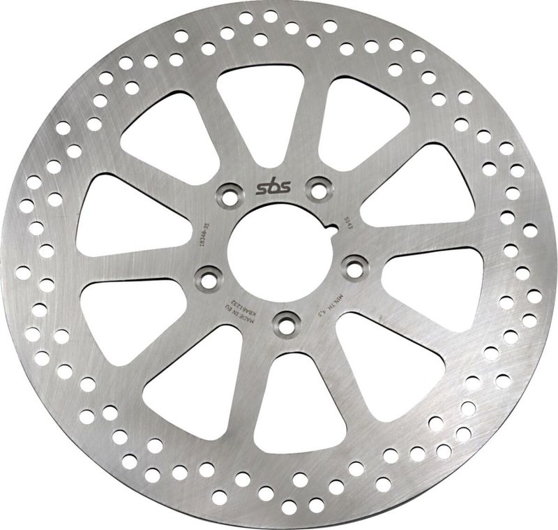 Bromsskiva fram SBS 10 Spoke Rigid 300mm Softail 15-26