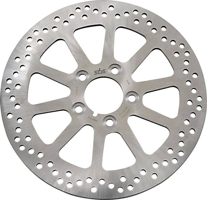 Bromsskiva bak SBS 10 Spoke Rigid 300mm 6mm FLT/Touring 08-26