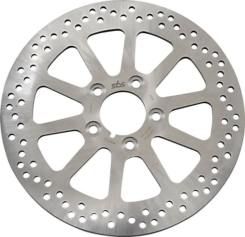 Bromsskiva bak SBS 10 Spoke Rigid 300mm 6mm FLT/Touring 08-26