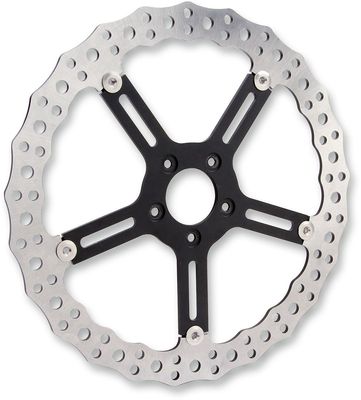 Bromsskiva fram Arlen Ness Jagged 15" höger Right front Dyna 00-05 m.fl.