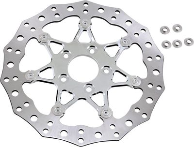 Bromsskiva Arlen Ness Two-Piece Procross flytande H-D 06-17 krom