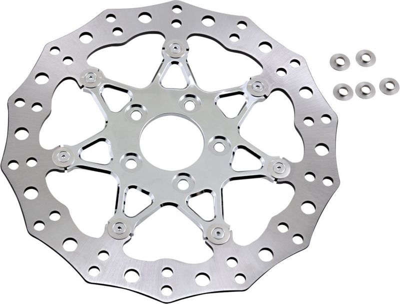 Bromsskiva Arlen Ness Two-Piece Procross flytande H-D 06-17 krom