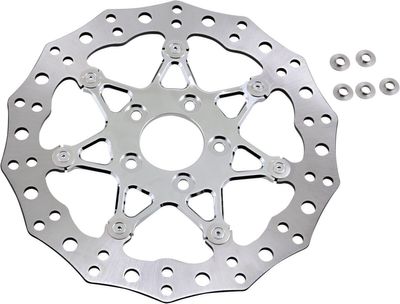 Bromsskiva Arlen Ness Two-Piece Procross flytande H-D 06-17 krom