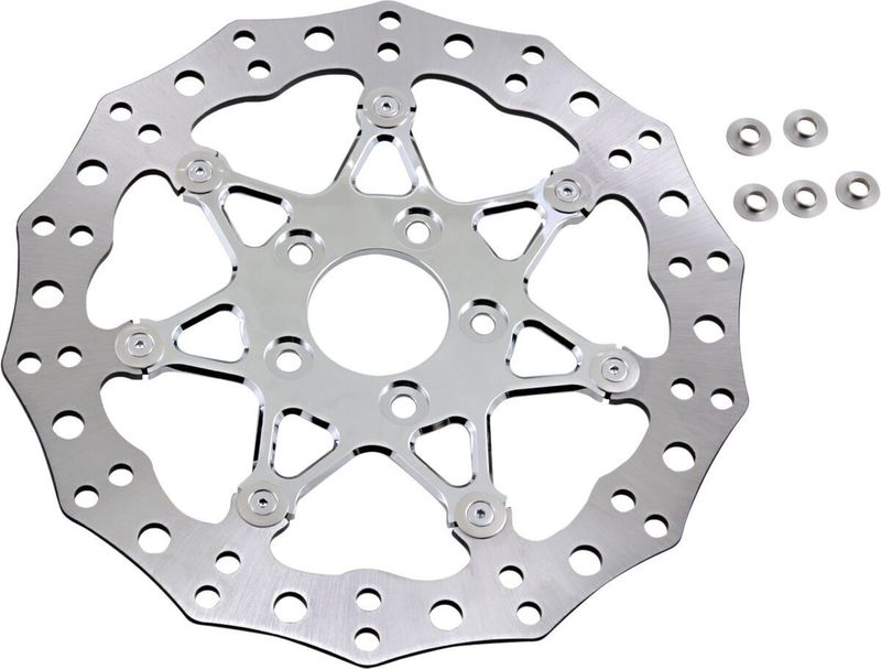 Bromsskiva Arlen Ness Two-Piece Procross flytande H-D 06-17 krom