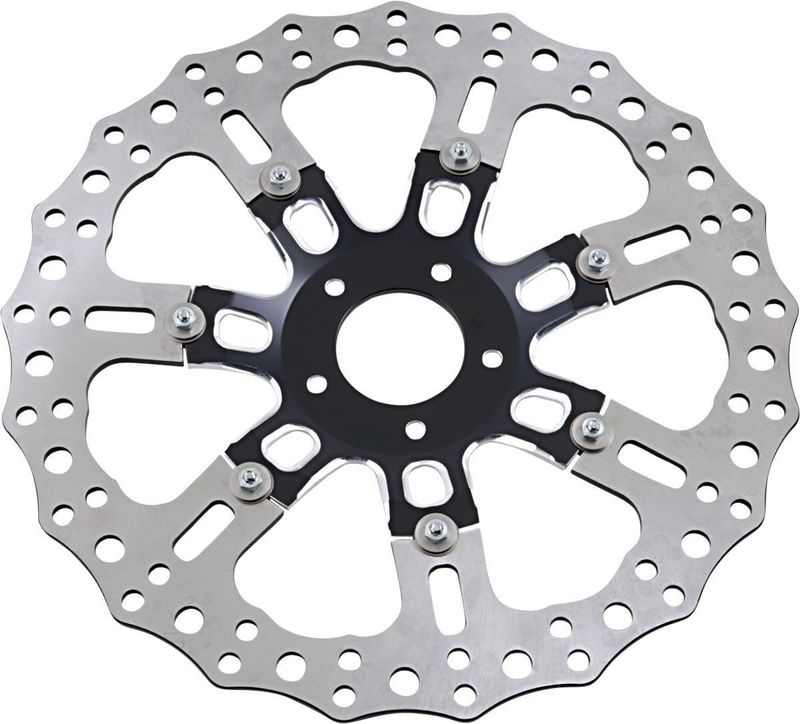 Bromsskiva ventil fram Arlen Ness 7 14" svart