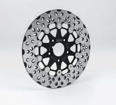 Bromsskiva Drag Specialties FTK Diskle svart H-D 87-99