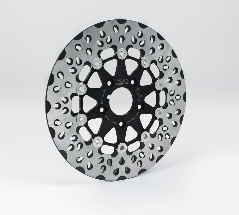 Bromsskiva Drag Specialties FTK Diskle svart H-D 87-99