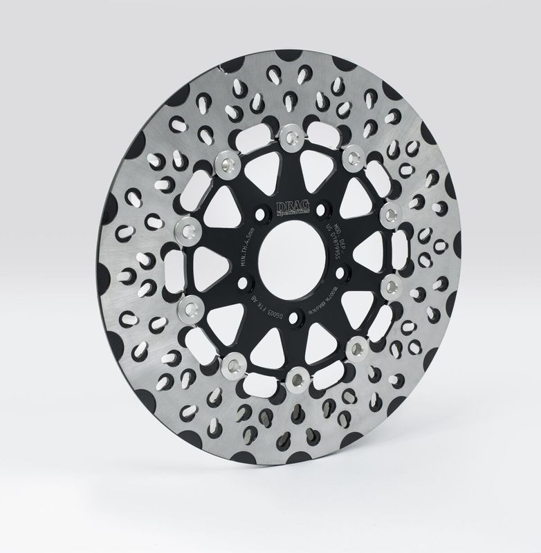 Bromsskiva Drag Specialties FTK Diskle svart H-D 00-14