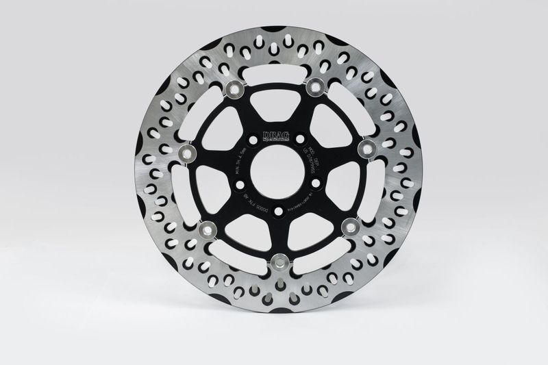 Bromsskiva Drag Specialties FTK Diskle svart H-D 06-24