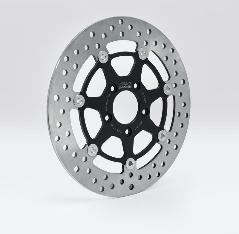Bromsskiva Drag Specialties flytande rund Sportster 14-22, Softail 15-24